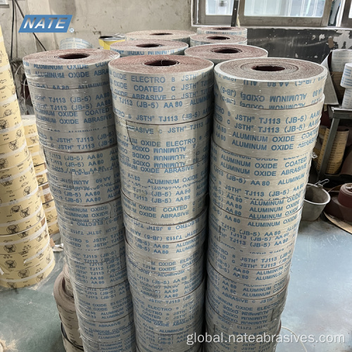 Musical Instrument Industry Abrasives Custom Musical Instrument Cloth Roll Emery Cloth Roll Supplier